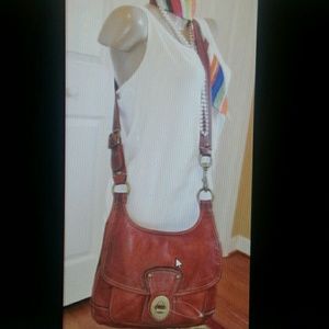 Coach Whiskey Brown 10325 Hippie Crossbody